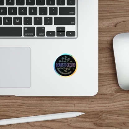 DEADSTOCKEURO Logo – 2x2” Holographic Sticker